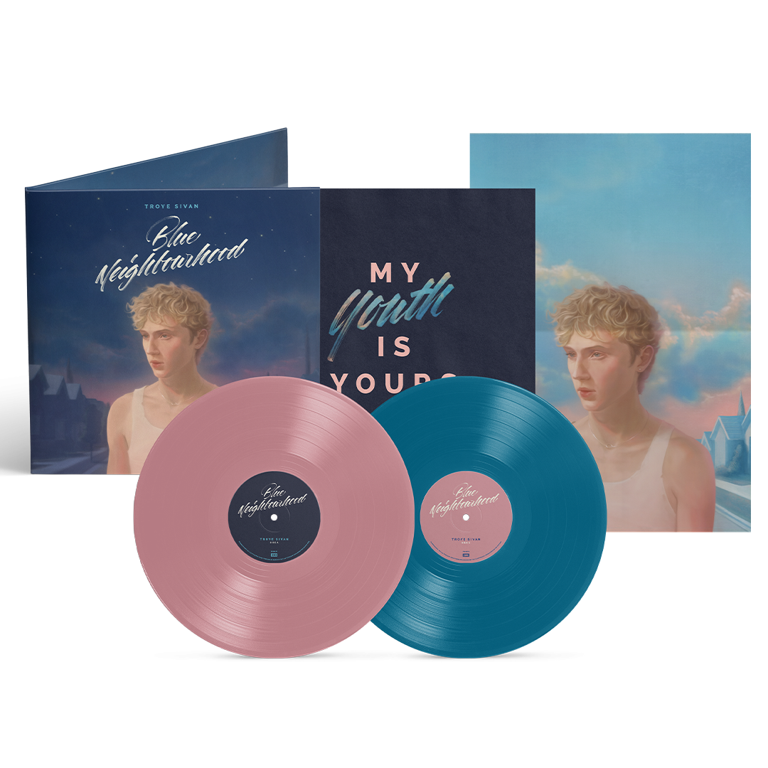 Troye Sivan Blue Neighbourhood - Ten Years On Limited Edition Blush & Blue 2LP 431216