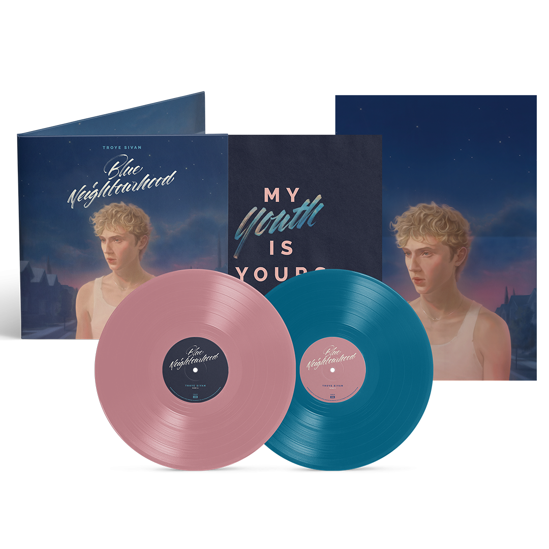 Troye Sivan Blue Neighbourhood - Ten Years On Limited Edition Blush & Blue 2LP 431220